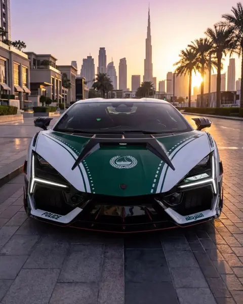 迪拜警队迎来新的超跑警车